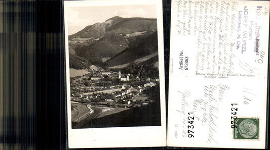 673863, Photo Ak Lilienfeld view with pen