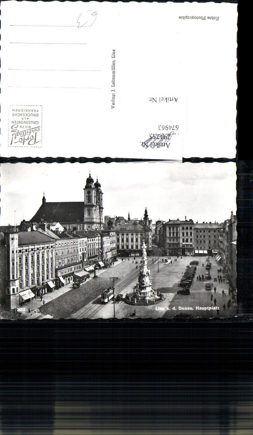 674963, Linz an der Donau Main Square Tram