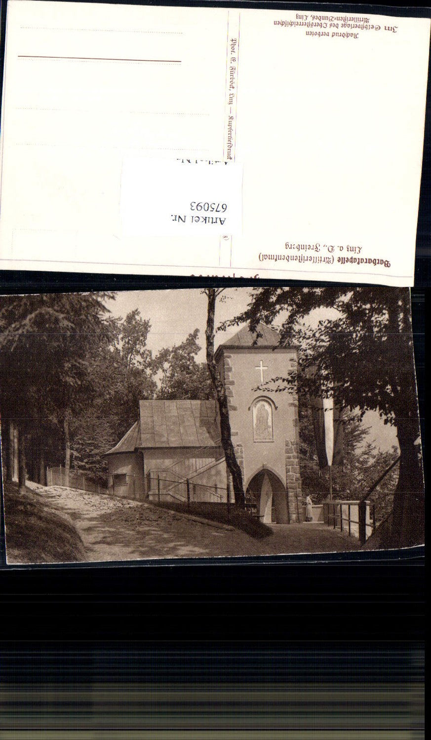 675093, Linz on the Danube, Barbara Chapel Freinberg