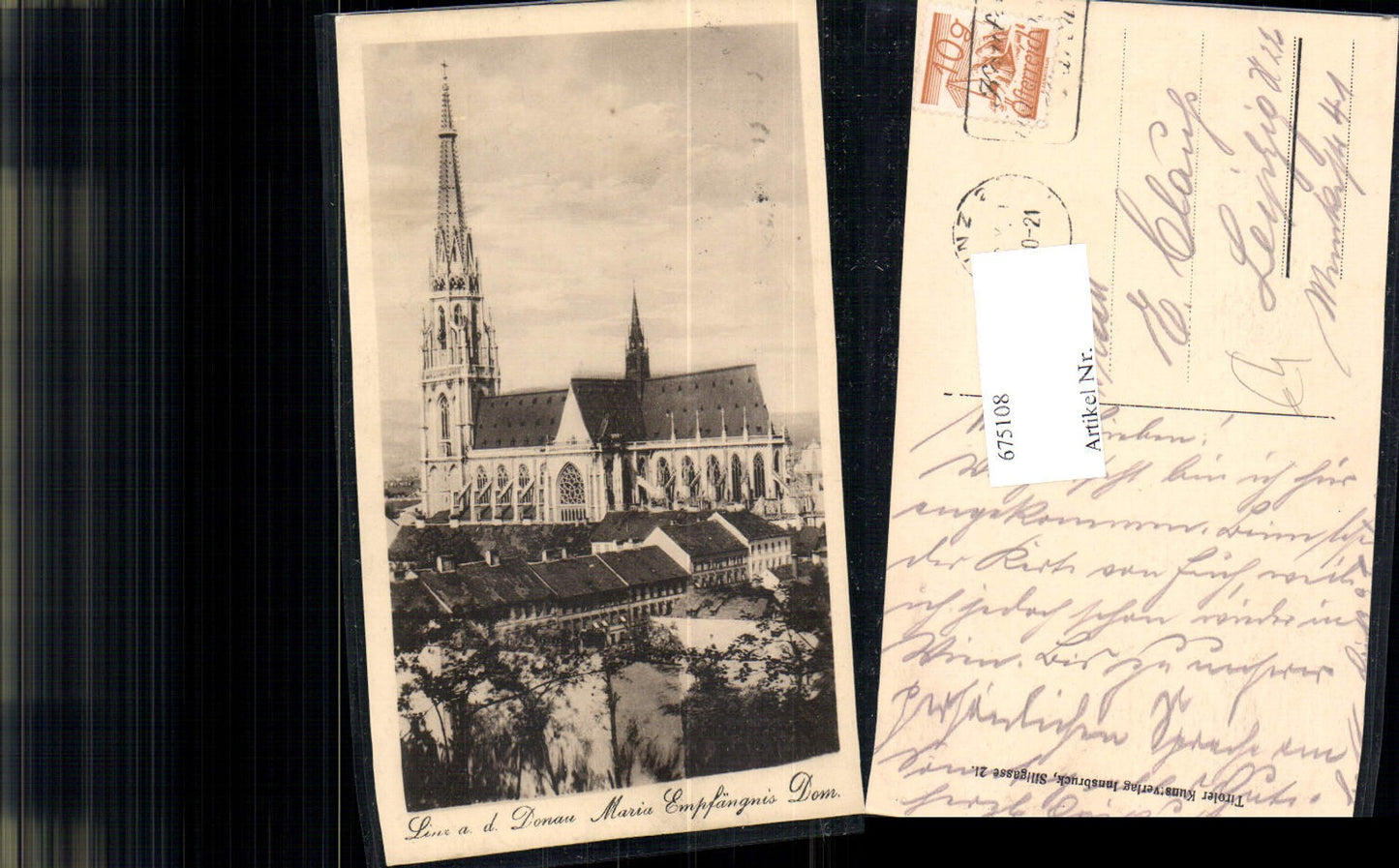 675108, Linz on the Danube, Immaculate Conception Cathedral