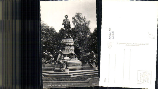 675638,Steyr Stadt Josef Werndl Monument