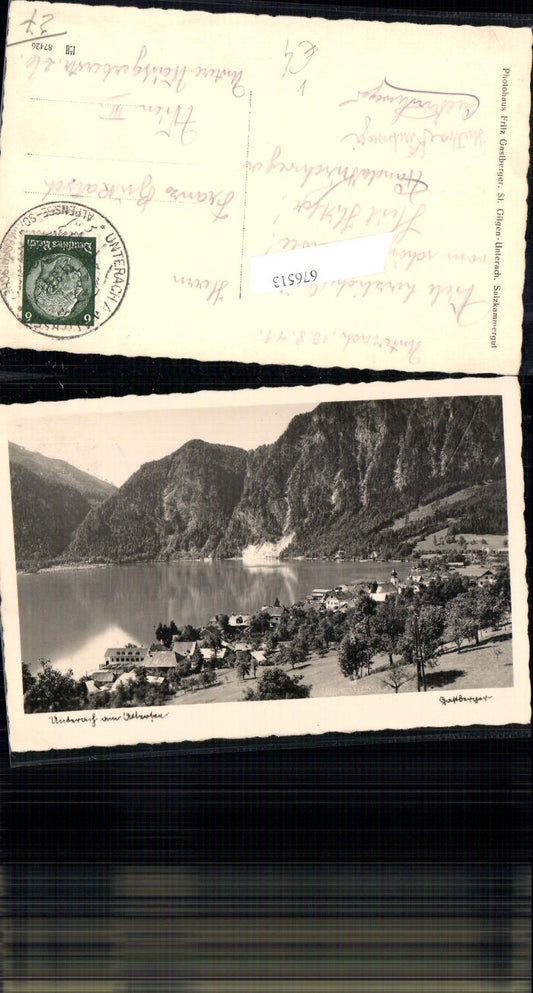 676513, Unterach am Attersee, pub Gastberger Fritz