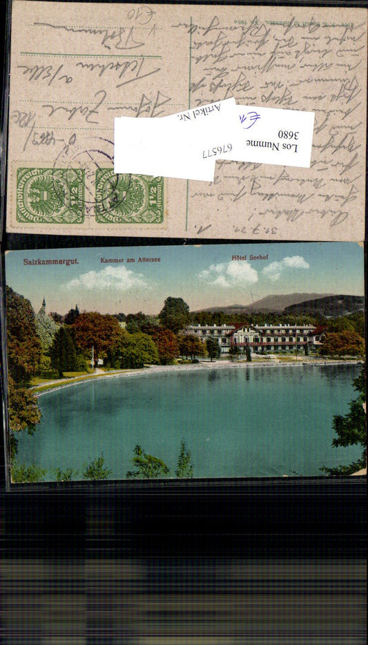 676577, Kammer am Attersee Hotel Seehof Salzkammergut pub Brandt 790 c