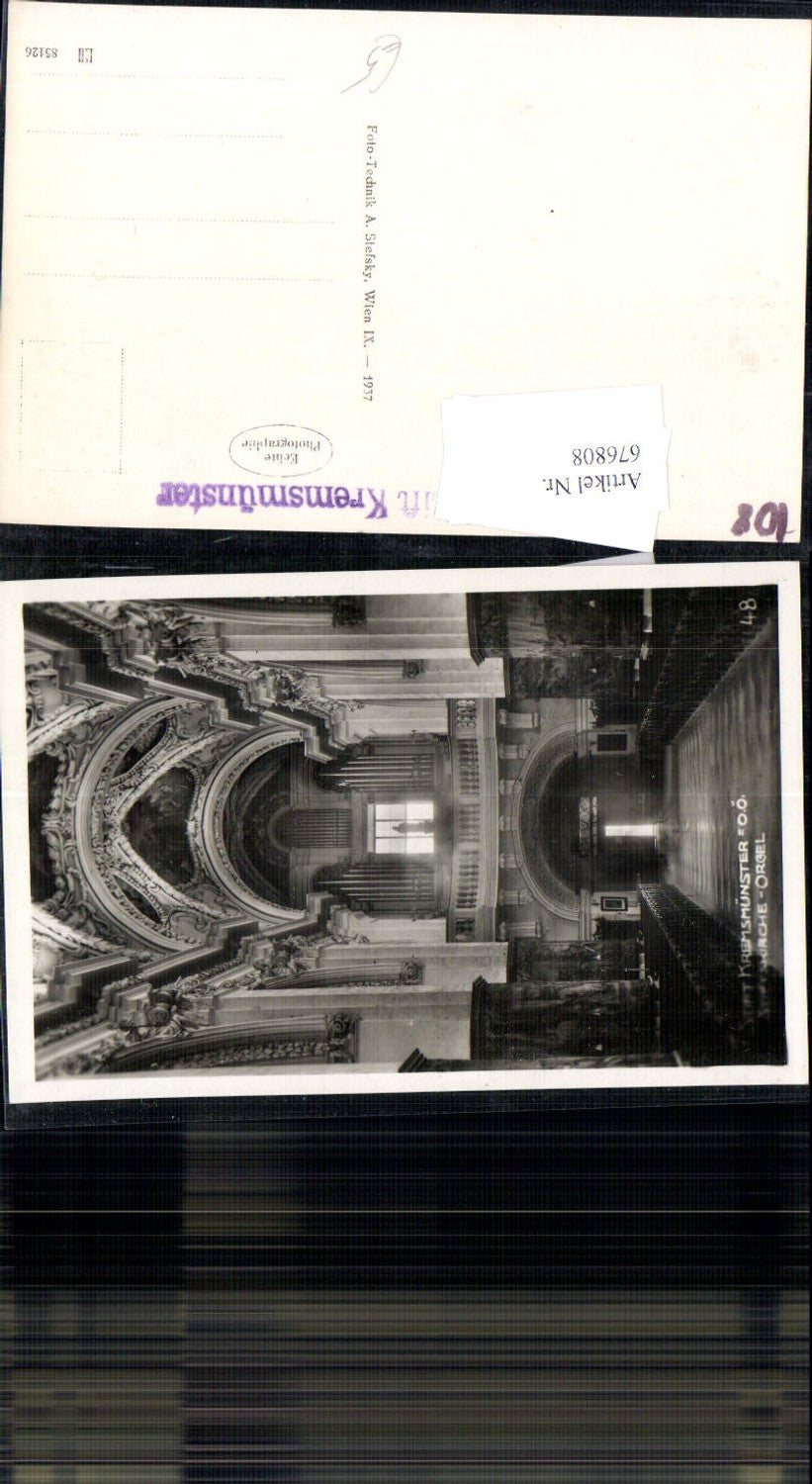 676808, Kremsmünster Organ