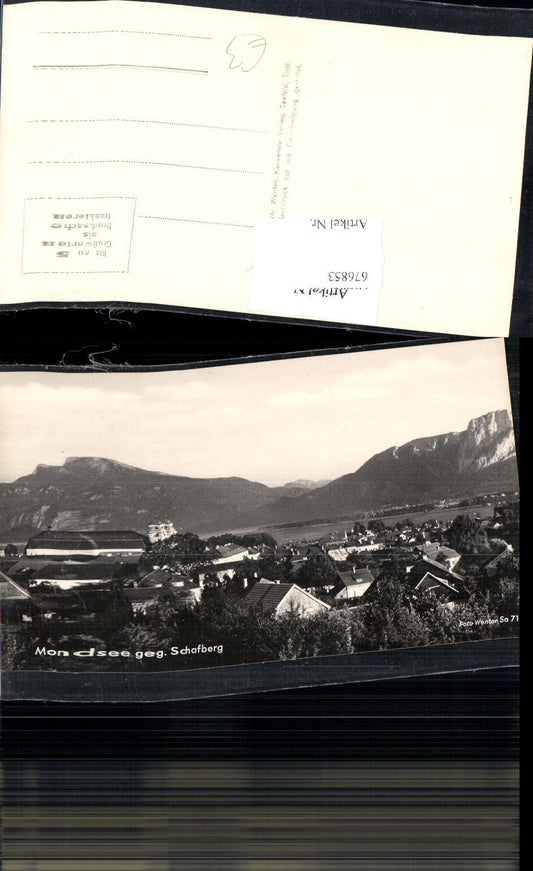 676853, Mondsee Schafberg pub Photo Wentner Sat 71