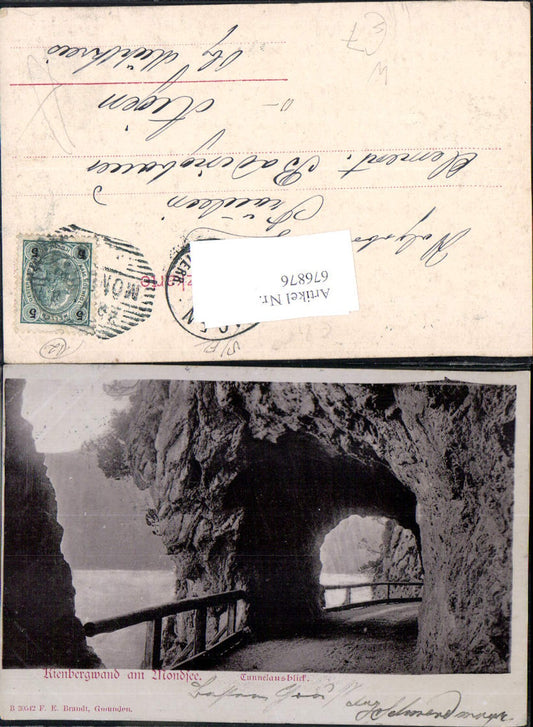 676876, Mondsee Kienbergwand Tunnel pub Brandt B 30542