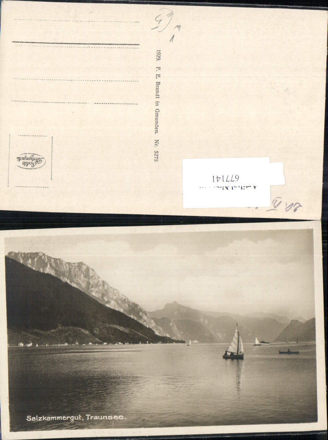 677141, Salzkammergut Traunsee Gmunden Ebensee Boat Sailboat