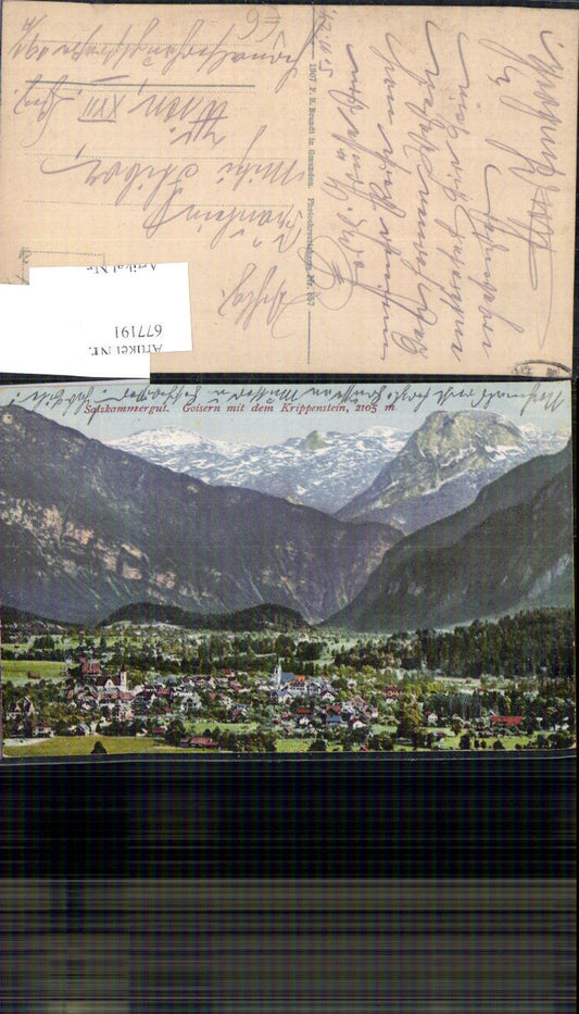 677191, Salzkammergut Goisern m. Krippenstein pub Brandt 857