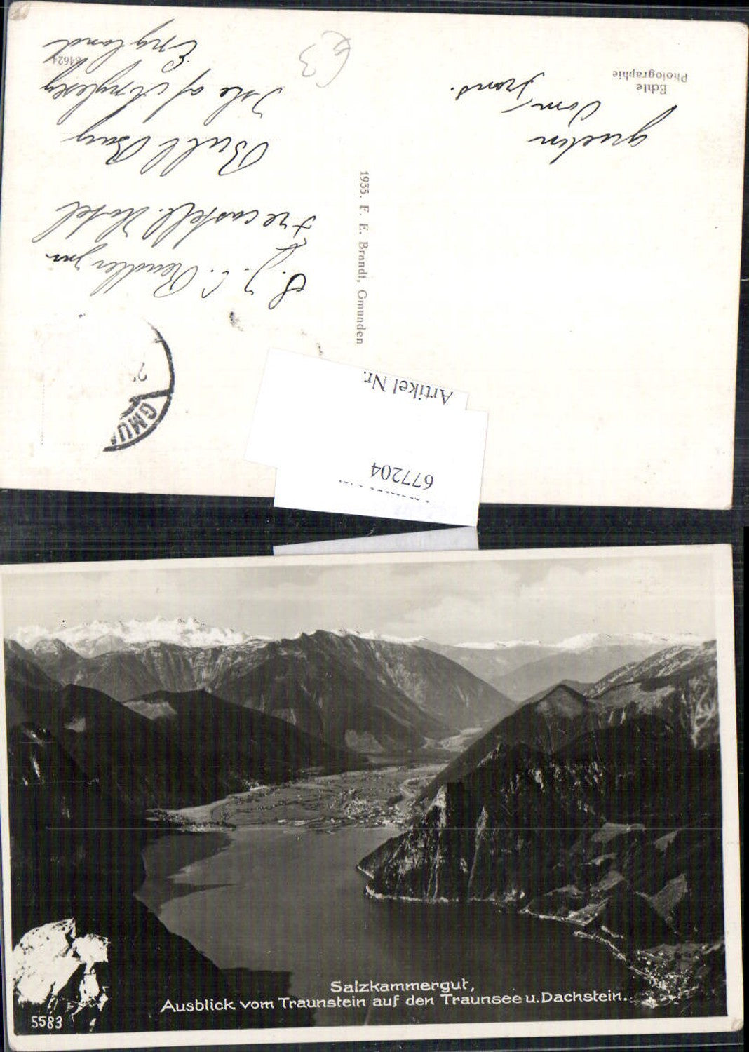 677204, Traunstein View Dachstein Gmunden Altmünster Ebensee