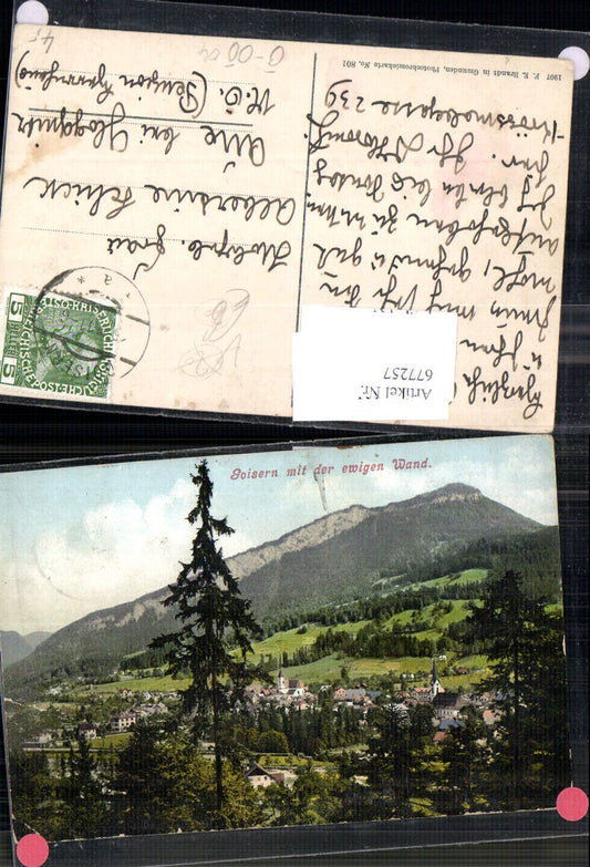 677257, Goisern m. ewiger Wand pub Brandt 801