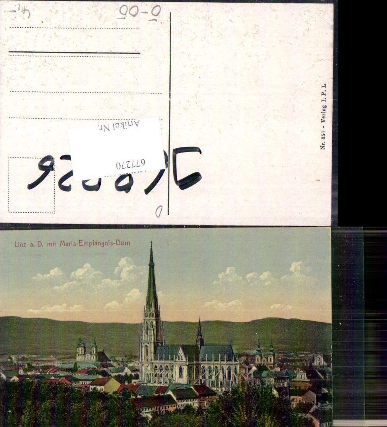 677270, Linz on the Danube, Immaculate Conception Cathedral