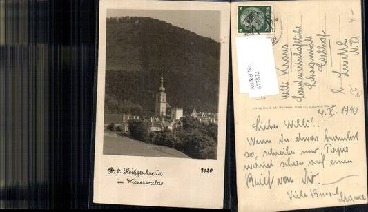 677872 Heiligenkreuz im Wienerwald pub Hubmann 3020 Edelhof Zwettl gel 