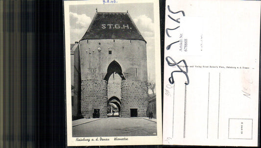 678668 Hainburg an der Donau Wienertor