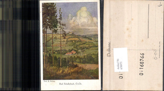 678973 Artist AK Prof. Fr. Ludwig Bad Schallerbach