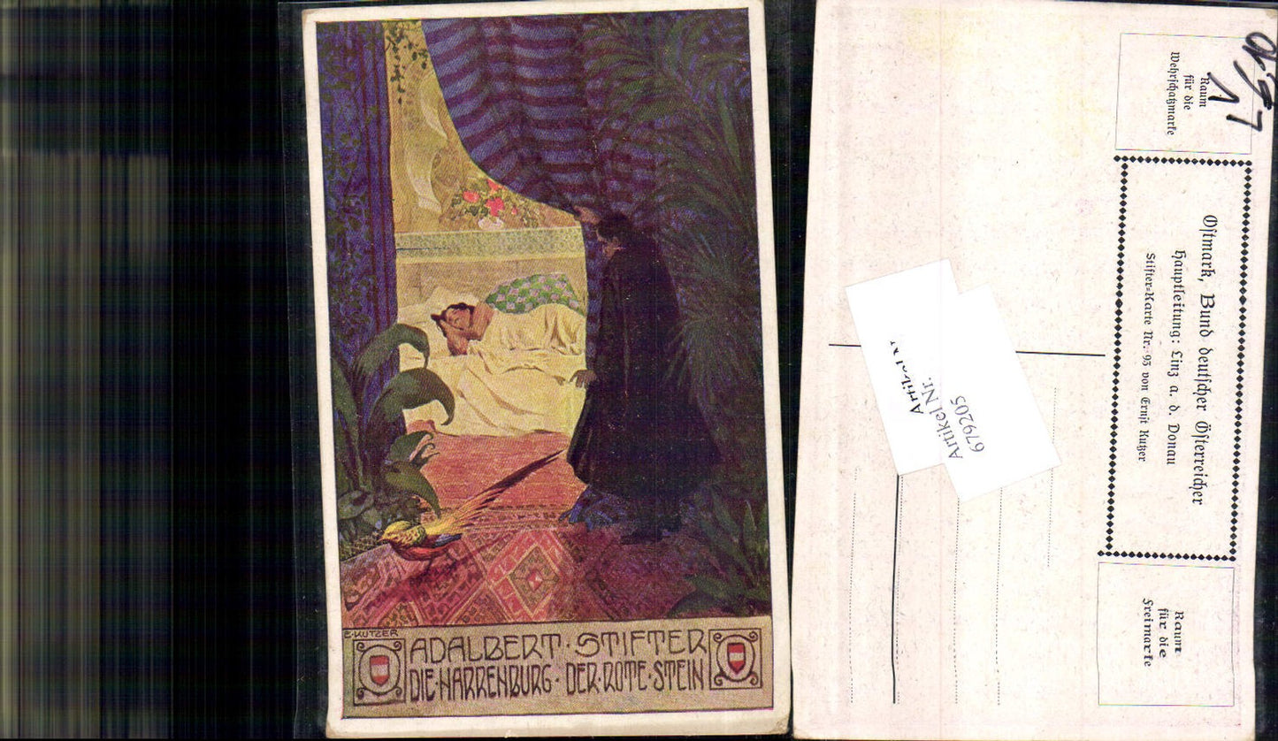 679205 Ernst Kutzer Ostmark Bund deutscher Österreicher Adalbert Stifter 93