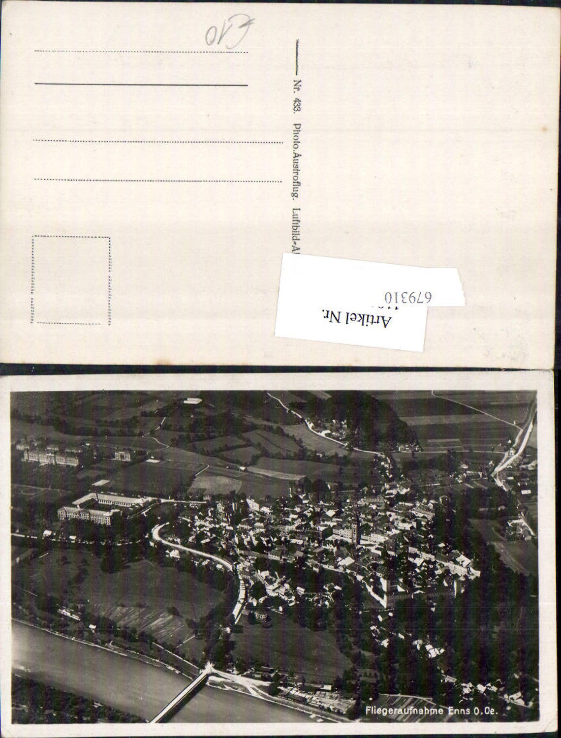 679310 Aerial photograph Enns Upper Austria Aerial view