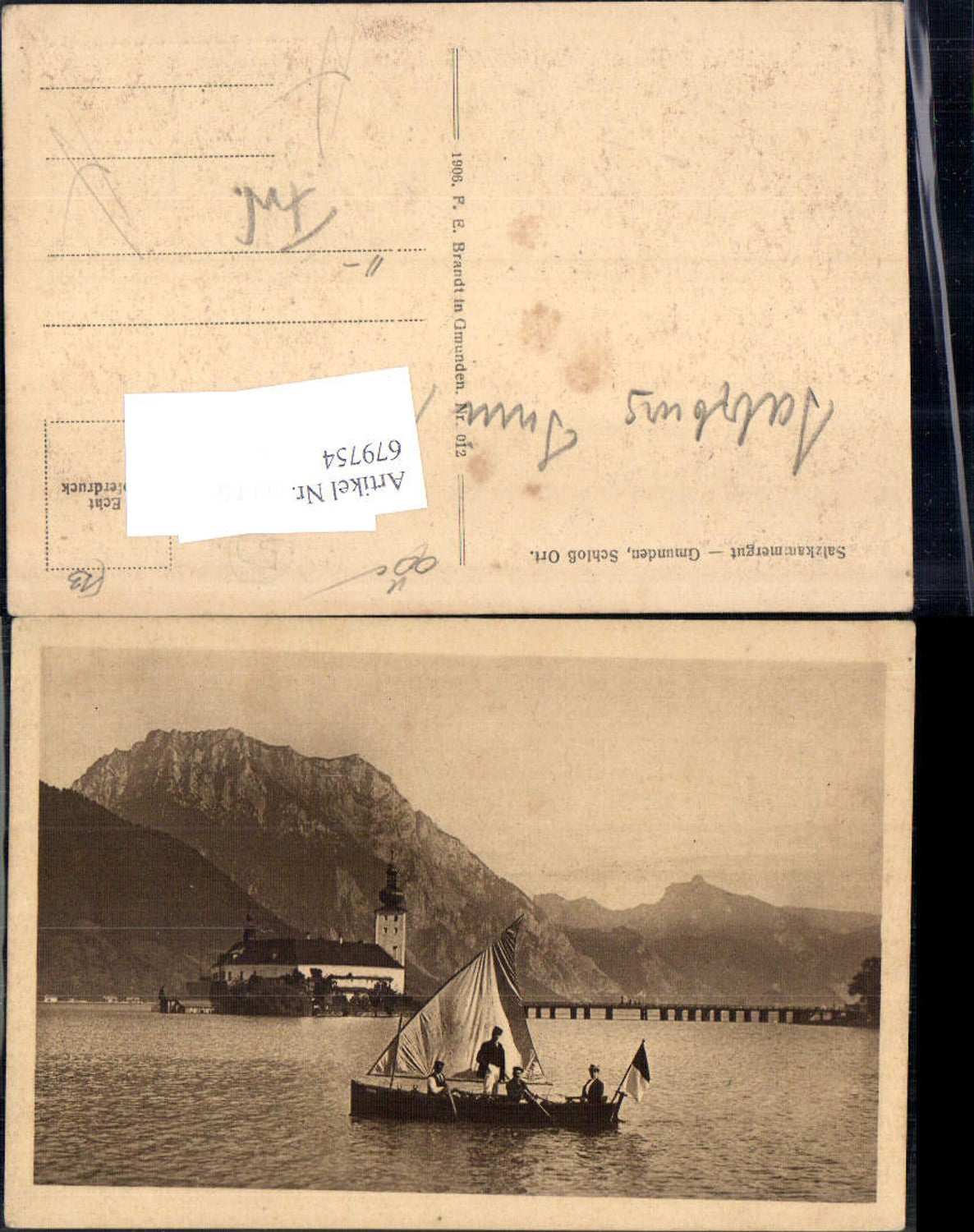 679754 Gmunden on Lake Traunsee Boat