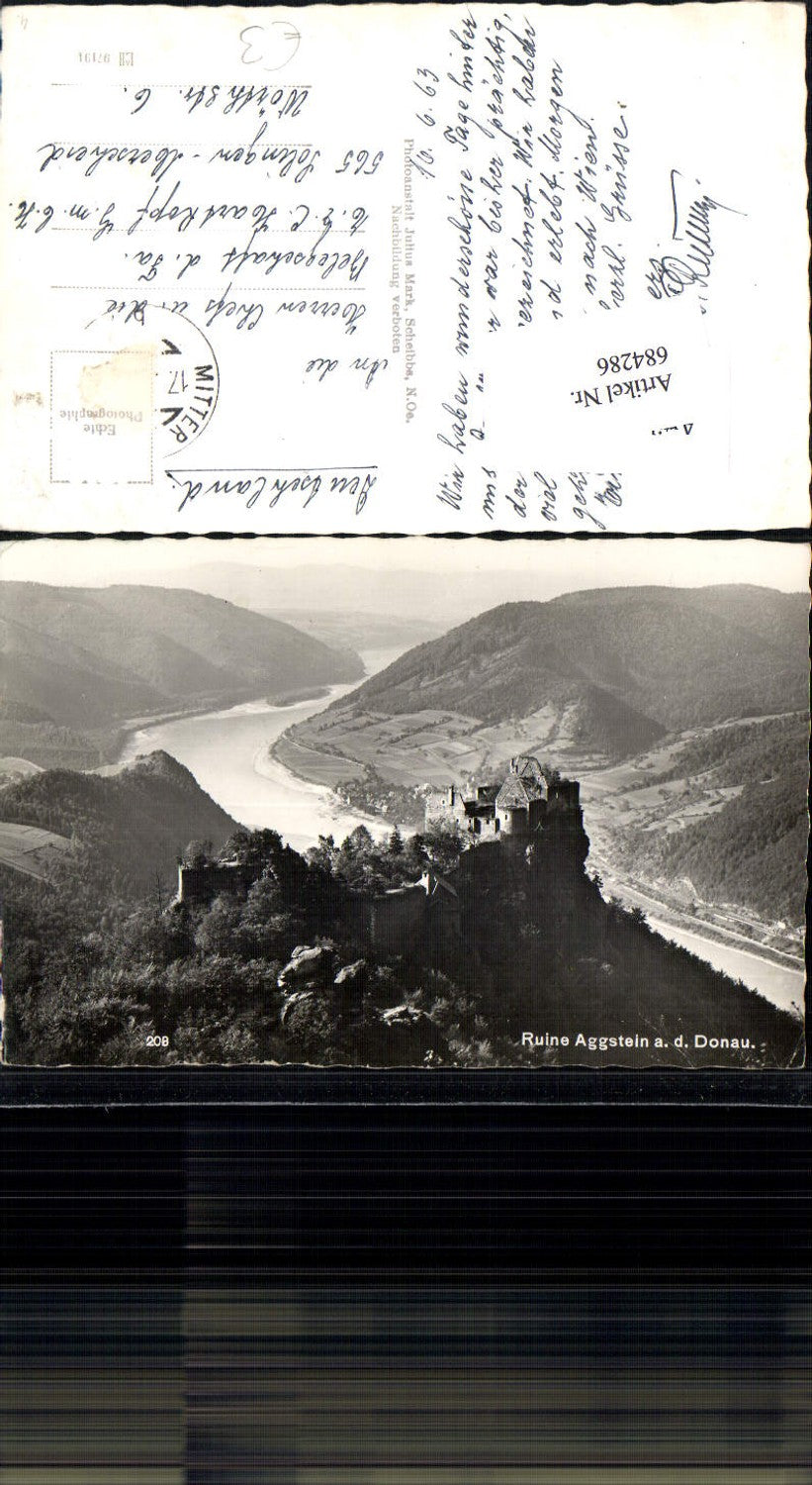 684286 Aggstein Castle ruins in the Wachau region