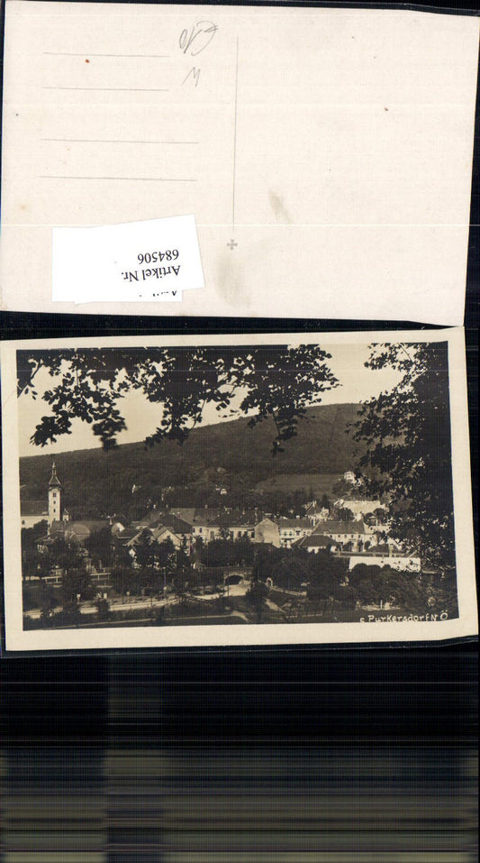 684506 rare postcard Purkersdorf near Vienna, Vienna Woods