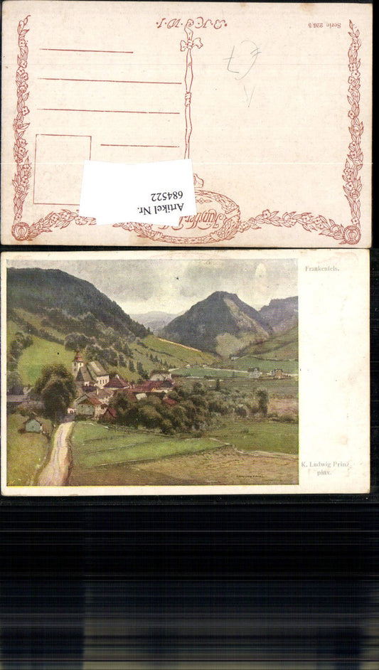 684522 Artist AK Karl Ludwig Prince Frankenfels ad Mariazellerbahn