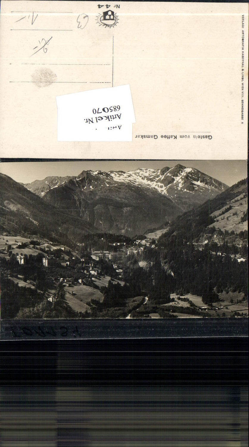 685070 great photo postcard Bad Gastein Badgastein