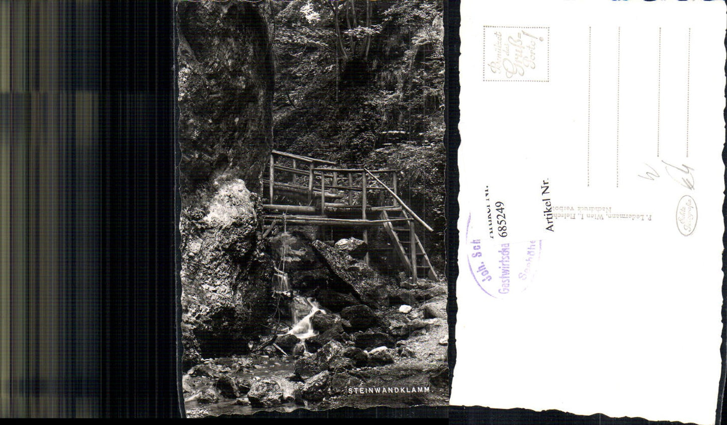 685249 Steinwandklamm Weißenbach an der Triesting Furth Muggendorf 