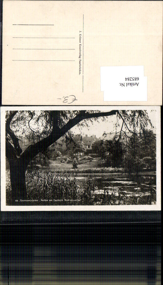 685284 Saarbrücken German mill pond