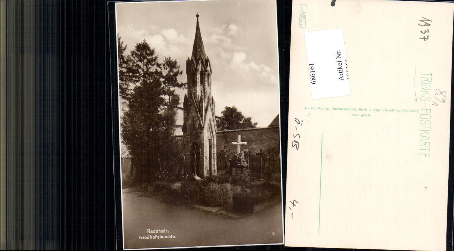 686161 Radstadt Cemetery Cemetery light pub Drinks
