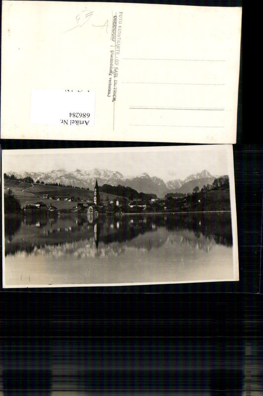686284 Photo postcard Oberndorf near Salzburg