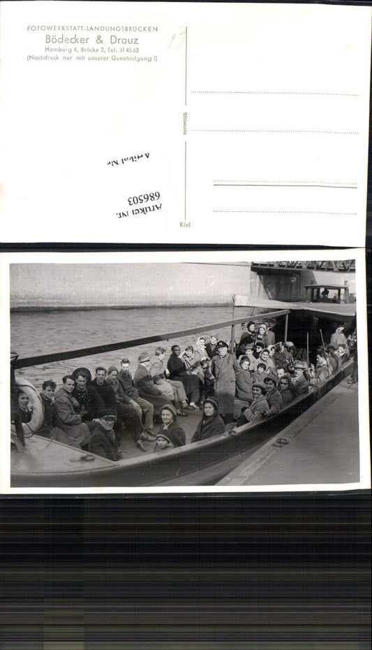 686503 Hamburg Landungsbrücken Photo Studio Bödecker &amp; Drauz Boat Ship