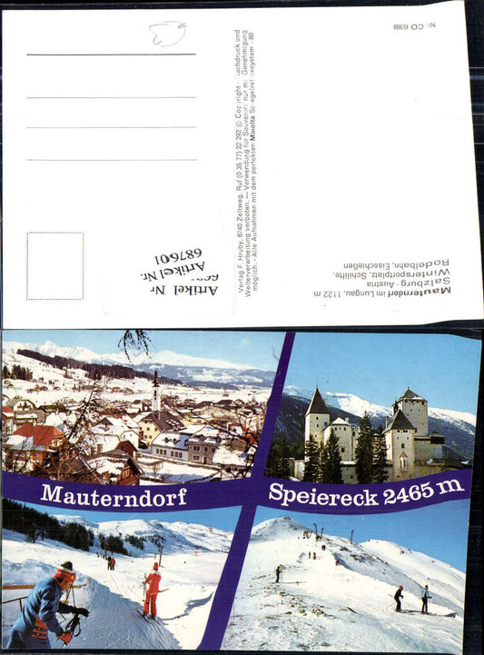 687601 Mauterndorf im Lungau Ski lift
