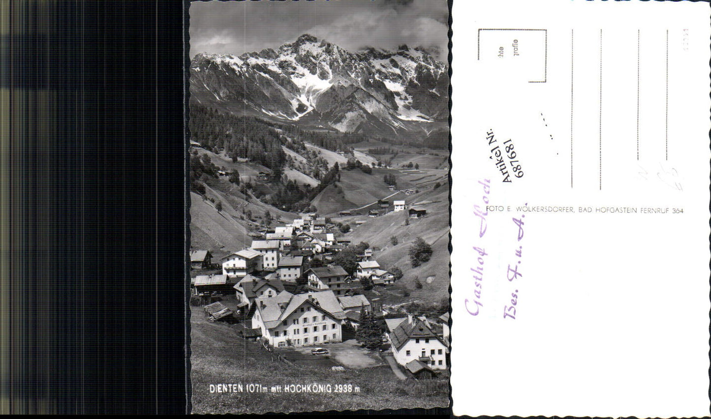 687681 Dienten near Mühlbach am Hochkönig