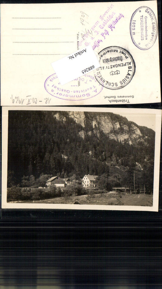 688265 Trübenbach bei Wienerbruck Puchenstuben Gasthaus Sommerer Kienberg Gaming
