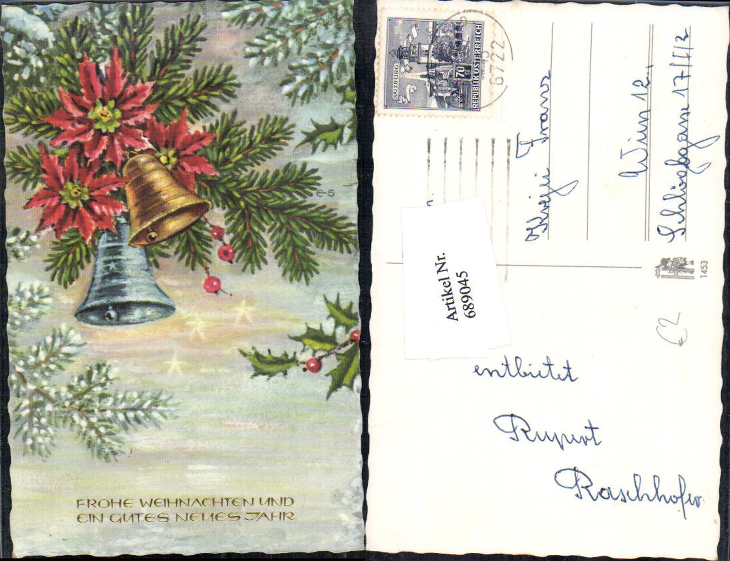 689045 Christmas Bell Fir Branch