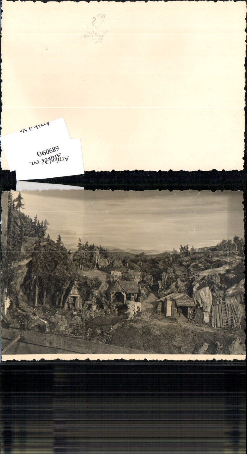 689090 Christmas Nativity Scene Great Photo Postcard