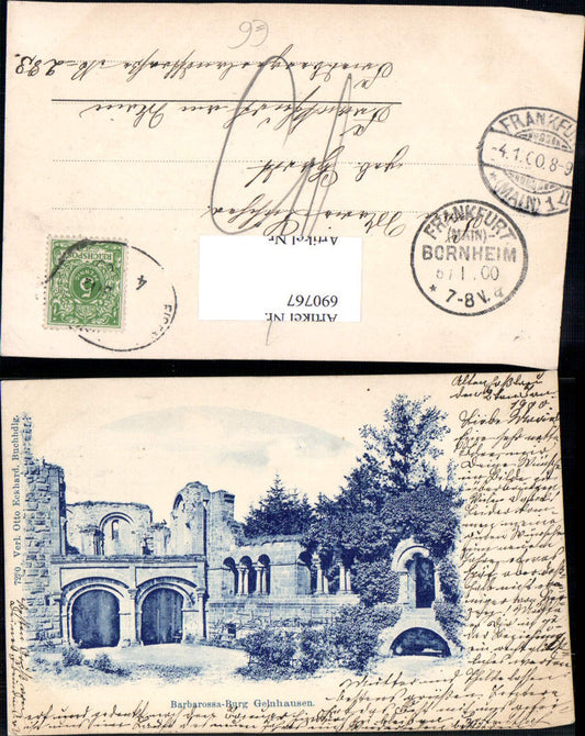 690767 Gelnhausen Barbarossa Castle Main Kinzig District pub Oto Eckhard 7230 