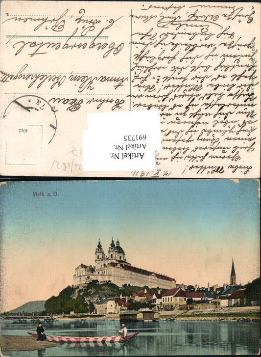 691735 Melk on the Danube Boat