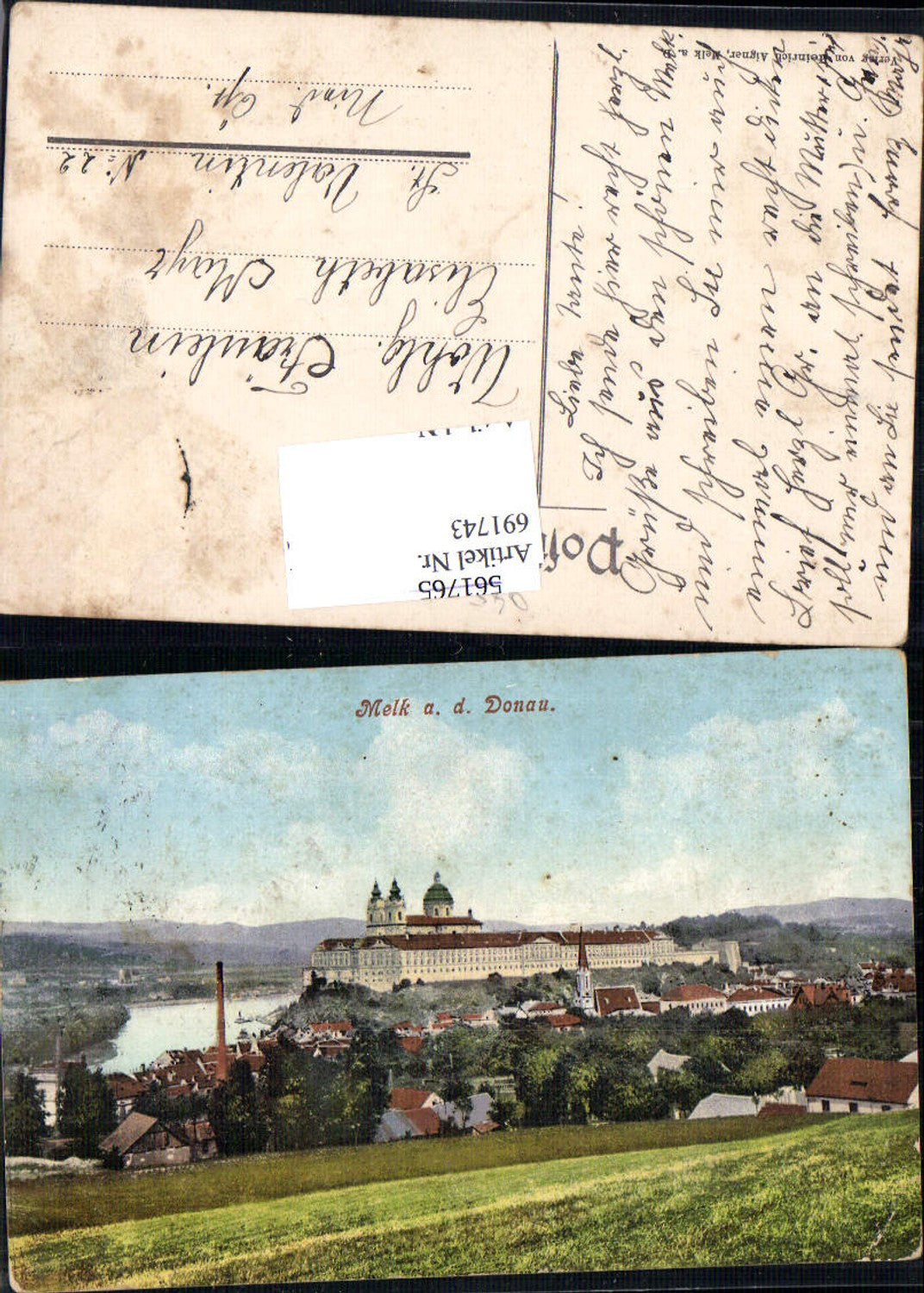 691743 Melk on the Danube