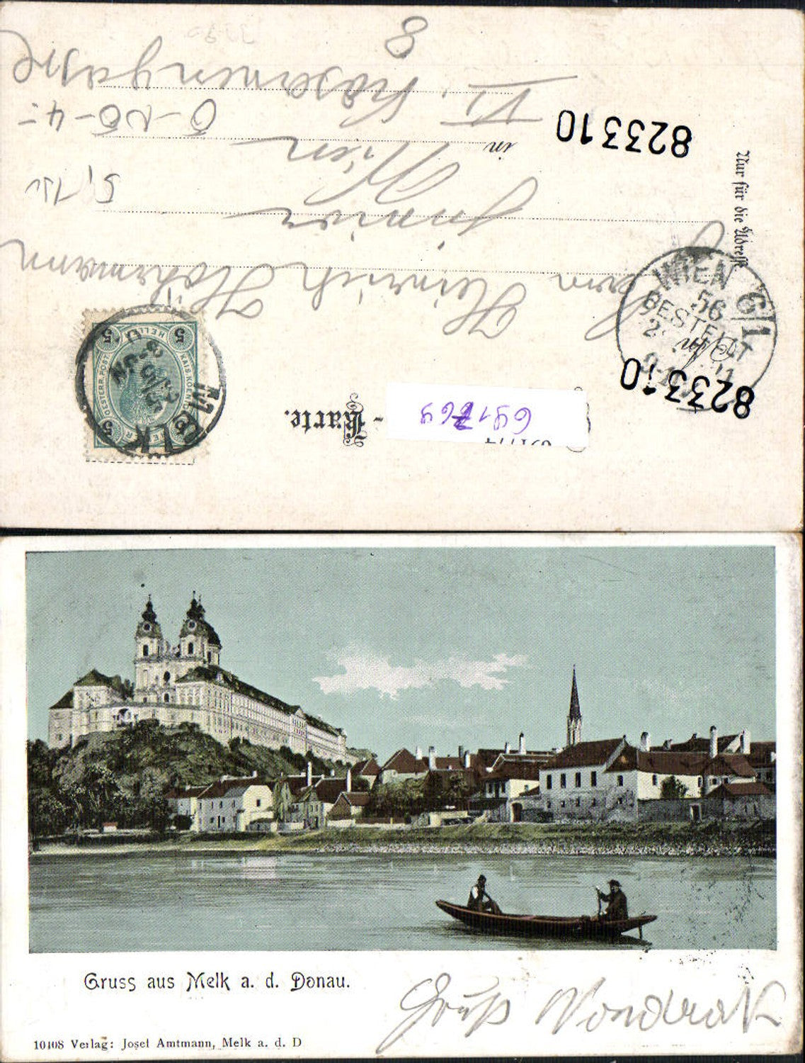 691769 Melk on the Danube
