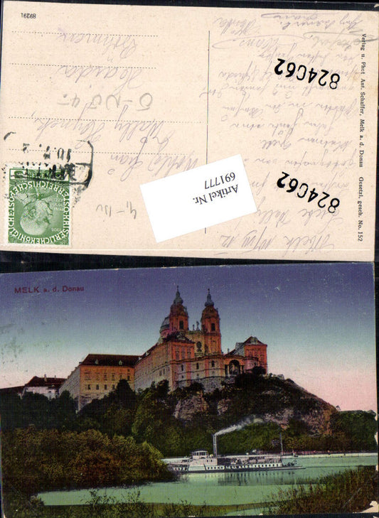 691777 Melk on the Danube Steamer