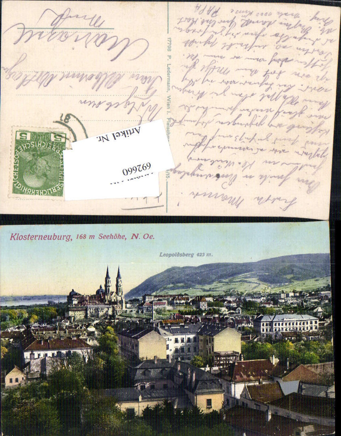 692660 Klosterneuburg um 1914 pub Ledermann 17798