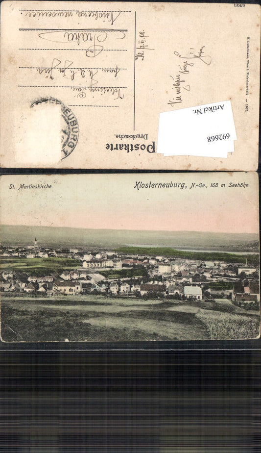 692668 Klosterneuburg, area on the outskirts of town, pub Ledermann 9393