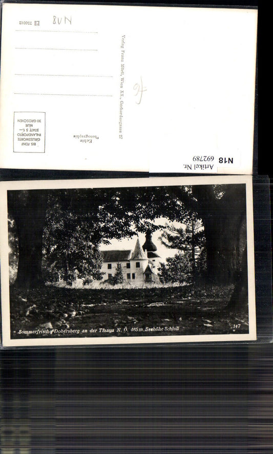 692789 Dobersberg an der Thaya Castle