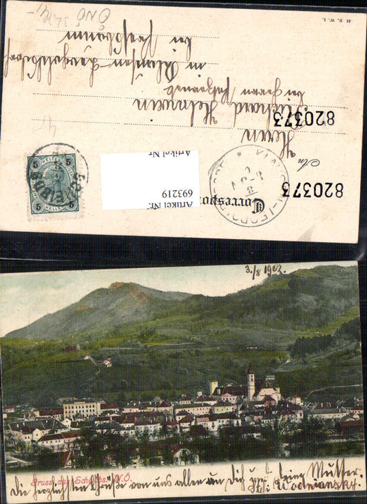 693219 Scheibbs, Klausen, Leopoldsdorf (stamp)