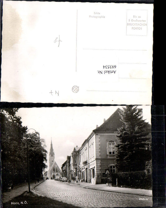 693534 tolle AK Horn Straßenansicht
