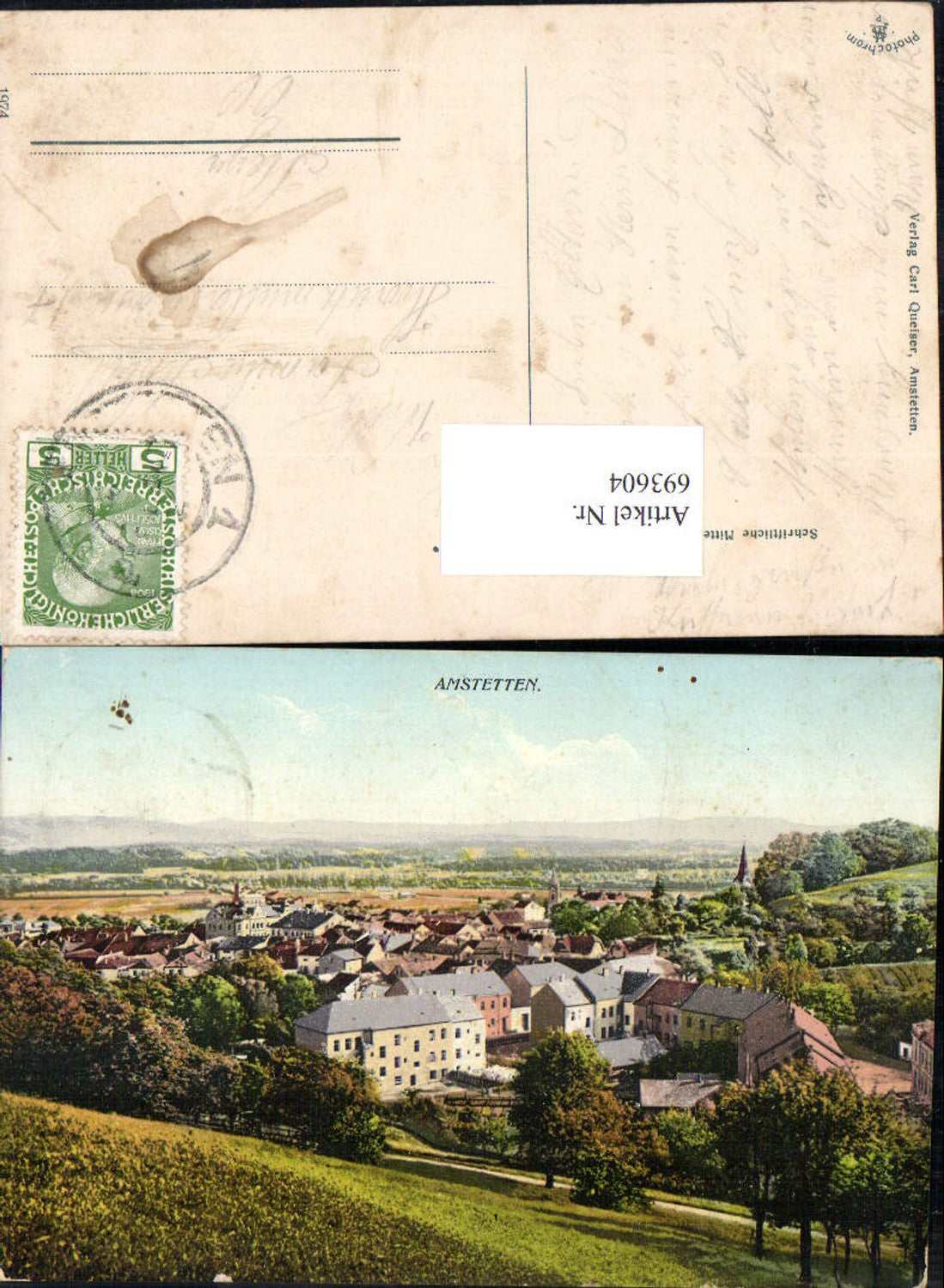 693604 Amstetten Partie pub Carl Queiser 