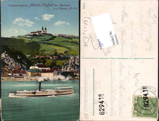 694644 Maria Taferl m. Marbach an der Donau Dampfer
