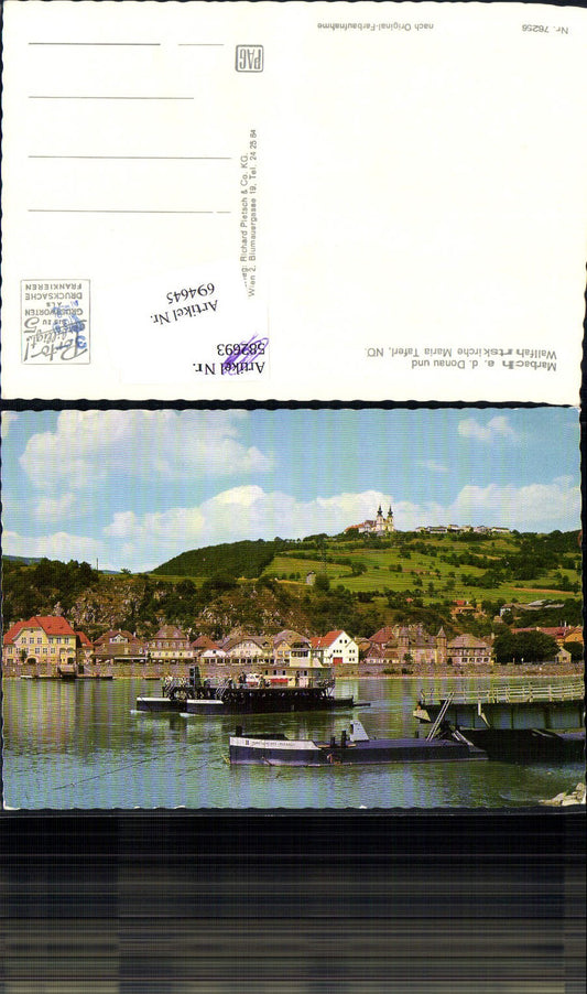 694645 Maria Taferl m. Marbach an der Donau Fähre