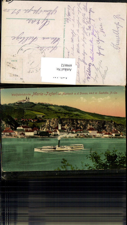 694652 Maria Taferl m. Marbach an der Donau Dampfer