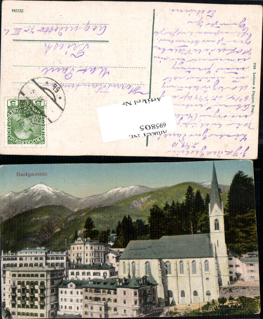695805 Badgastein Bad Gastein pub Lederer & Popper 3755